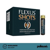 Flexus Shots Dietary Supplement for Bones &amp; Joints Health Vitamins C D 20 Vials - £23.19 GBP