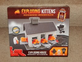 New! Basic Fun Exploding Kittens Construction Set 317 PCS Free Shipping 7+ - £23.35 GBP