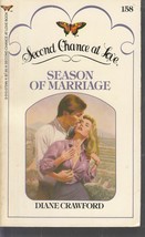 Crawford, Diane - Season Of Marriage - Second Chance At Love - # 158 - £1.58 GBP