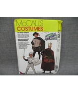McCall&#39;s 6720 Knights Renaissance Costumes King Doublet Cape Teen Small ... - £7.44 GBP