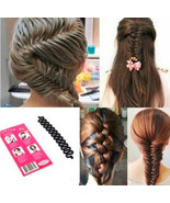 Women&#39;s Hair Styling Set -Fashion Accessories, Bun Maker, Braid Tool, Cl... - €8,15 EUR