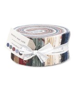 Moda TOWN SQUARE by Holly Taylor JELLY ROLL 40 strips Quilt Fabric Cotto... - £58.40 GBP