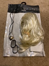 Sexy Forplay Still Pretty Woman Wig &amp; Necklance Costume 559622 - £14.45 GBP