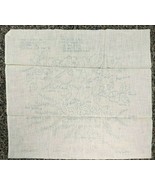 Vintage Mid Century Lee Wards Stamped Embroidery Pillow Pattern Deer Doe... - £15.57 GBP