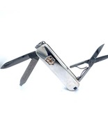 Tiffany &amp; Co Swiss Army Pocket Knife 18k Gold + Silver Estate TIF908 - $485.10