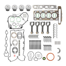 Engine Rebuild Overhaul Connecting Rod Pistons Kit for Buick Chevrolet G... - £164.83 GBP