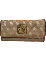 Brentano Trifold Wallet Womens Brown Leather Credit Card Holder Signatur... - $10.74