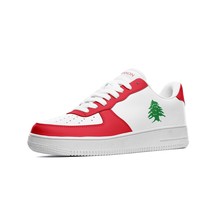 Lebanon Shoes for Men &amp; Women | Lebanon Flag Sneakers | Lebanese Gifts - £74.91 GBP