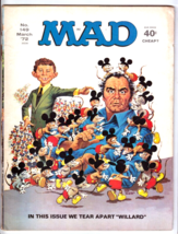 MAD Magazine #149 March 1972 Willard Spoof Sports Spy V Spy Politics Vintage - £9.79 GBP