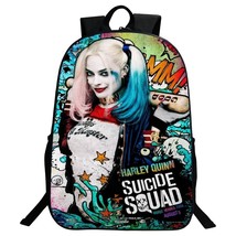 Suicide Squad Backpack Summer Series Daypack Schoolbag Harley Quinn One - £23.52 GBP