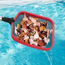 Pool Leaf Skimmer Swimming Pool Net Leaf Rake - £22.81 GBP