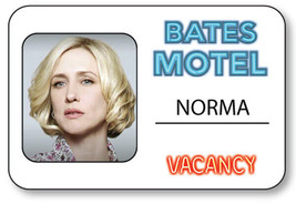 Bates Motel Norma Name Badge Magnet Back Halloween Costume Cosplay Prop - $16.24