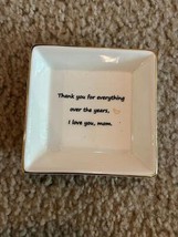 Mom thank you jewlery plate ring plate decoration - $9.80