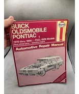 Buick Oldsmobile &amp; Pontiac full-size RWD 1970-90 Haynes Repair Manual - $21.55 CAD