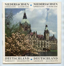 Niedersachsen Lower Saxony Germany Deutschland Photo Booklet 1952 - $17.82