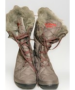 Columbia Women&#39;s 10 Minx Mid II Omni-Heat Winter Gray Faux Fur Boots YL5... - $58.55 CAD