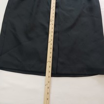 J.R. II Ltd Back Zipper Women's Black Polyester Skirt Size 16W Measured Waist 37 image 12
