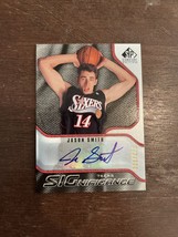 2009-10 SP Game Used Rookie Autograph Auto Jason Smith #14 - £7.90 GBP