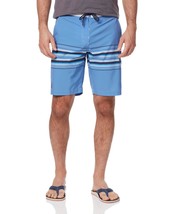 Flags &amp; Anthem rockaway stripe 8&quot; board shorts Blue/White - $38.00
