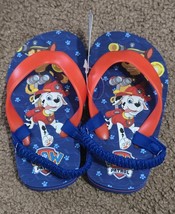 Paw Patrol Flip Flops For Toddlers Size 5/6  Boys Chase and Marshall - $12.82