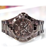 New Guess U0042G2 IP Vector Brown Acrylic Chronograph Men Watch - $222.75