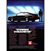 1985 Dodge Daytona Turbo Z Hatchback Sports Car Vintage Print Ad 80s Wal... - £8.23 GBP