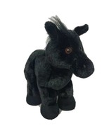 Ganz Webkinz Black Stallion Horse Plush Stuffed Animal HM145 No Code 9.5&quot;  - $14.54