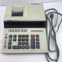 Vintage Sharp Compet CS-2606 Desktop Printing Calculator Receipts Office... - $49.99