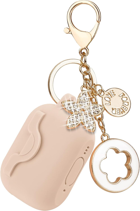 Secure Lock Case for Airpods Pro 2 with Cute Bling Keychain - Silicone Protectiv Item image 8