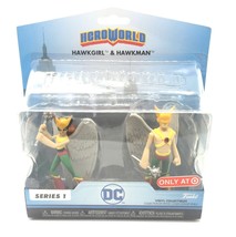 DC Comics HeroWorld Justice League 2pk Hawkman &amp; Hawkgirl Target Exclusive Funko - £15.61 GBP