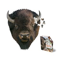 Madd Capp Puzzles - I AM Bison - 300 Pieces - Animal Shaped Jigsaw Puzzle - £17.18 GBP