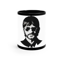 Personalized Black Coffee Mug, 11oz, Ceramic, Dishwasher &amp; Microwave Safe - £21.06 GBP