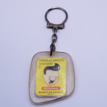 Carambar Candy Bar Keychain Delespoul Marco-en-Barœul France 1960s Plastic - $12.30