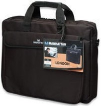Manhattan London Laptop Briefcase - 15.4in  - £14.15 GBP
