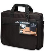 Manhattan London Laptop Briefcase - 15.4in  - £13.95 GBP