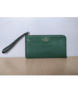 Kate Spade New York L-Zip Leather Wristlet Worldwide Shipping T-0022 - $987.15 MXN