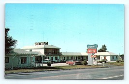 Postcard Kansas Empire Motel Saint Francis, KS 1965 Vintage Cars - £4.66 GBP