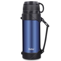Insulated Vacuum Bottle,68Oz Large Coffee Thermos For Travel 24 Hours,Co... - £43.01 GBP