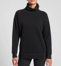 Athleta XS Women’s Cozy Karma Size Zip Funnel Neck Sweatshirt NWT Retail... - $39.11