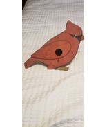Wooden Cardinal Bird Feeder, Outdoor Decor, Wooden, Red 14 x 10&quot; - €25,79 EUR