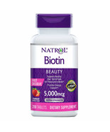 Natrol Biotin 5000 mcg., 250 Fast Dissolve Tablets - £17.26 GBP