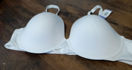 Hanes Womens Dreamwire Underwire Lightly Cushioned Bra 3XL White New - £5.99 GBP