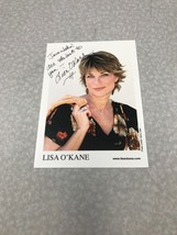 Lisa O’Kane 5x7 Autograph Picture KG Z2 Am I Too Blue It Doesnt Hurt - £10.09 GBP