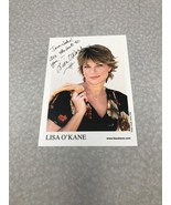 Lisa O’Kane 5x7 Autograph Picture KG Z2 Am I Too Blue It Doesnt Hurt - $244.61 MXN