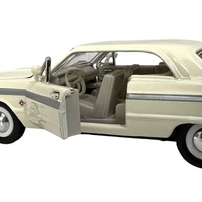 1964 Chevy Impala SS 409 Cream 1/32 Vintage Diecast Model Car Sunnyside Item image 5
