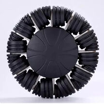 8 inch TPU Mecanum Wheels Heavy Duty Omni Wheels Robot AGV Electric Whee... - $116.56