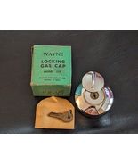Wayne Locking Gas Cap 210 Keyed 53 to 55 Chevy Replacement W654 Chrome NOS - €62,02 EUR