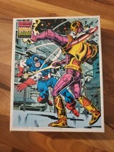 Marvel Comics Captain America Jigsaw Puzzle 1981 Whitman Original Box Complete - £16.16 GBP