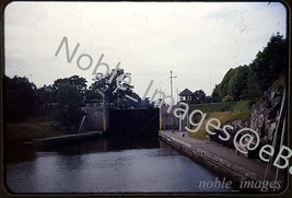 1940s Ship Waiting in Locks, Sweden Kodachrome Slide - £2.72 GBP