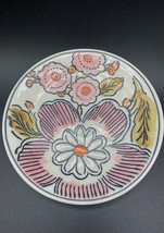 Molly Hatch for Anthropologie 6" plate ceramic handpainted "Sakura" signed - $17.65